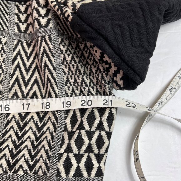 VTG Geometric Cropped Tapestry Cardigan Jacket By Fiorini International SM - Picture 6 of 9